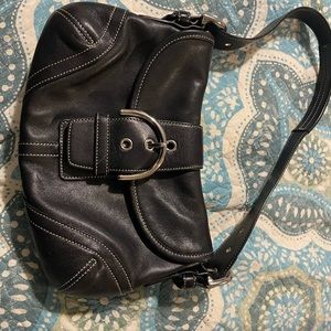 Leather Coach purse